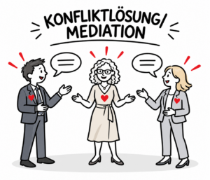 konfliktlösung unternehmen